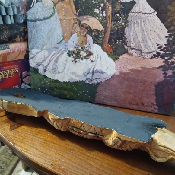 Hand Carved Wood Alligator Folk Art Primitive Cabin,VINTAGE,NICE GIFT.🐊 - Picture 4 of 12